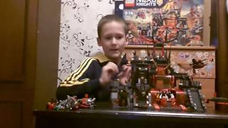 Лего Логово Джестро  (Jestro's Volcano Lair - Nexo Knights 70323)