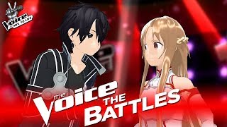 The Voice 2018 Battle - Kirito vs Asuna SAO ► The Voice M2L