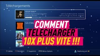 COMMENT TELECHARGER 10X PLUS VITE SUR PS4 !!! #PS4 01 TUTO
