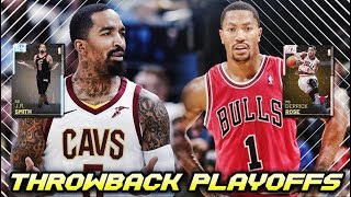 THROWBACK PLAYOFFS MOMENTS CARDS ARE NOW IN NBA 2K19 MyTEAM!! | PINK DIAMOND ROSE & DIAMOND JR SMITH