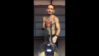 Max Holloway Does The #BottleCapChallenge and Challenges John Mayor