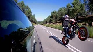 sobre rodas pt : teaser de um domingo de manha testar ktm em breve online