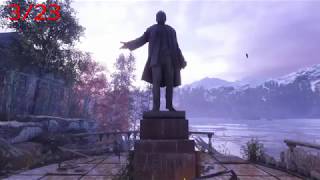 Metro Exodus : Находки . Документы. Открытки все. Уровень Тайга.