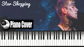 Lil Peep - Star Shopping [#reggiewatkins piano cover]