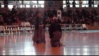 第32回 水鷗流古伝武道大会　居合道演武