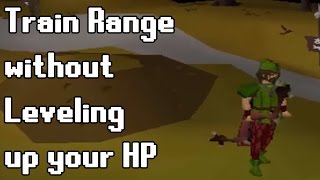 60 Ranged 10 Hp Dark Bow Account Guide - Train Range without Gaining HP Xp