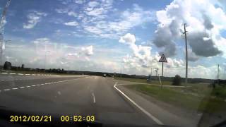 Авария в Белгородкой области 09 07 2014