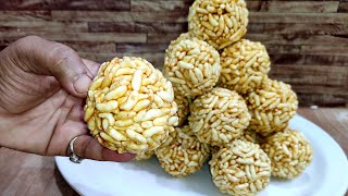 Murmura laddu recipe। Murmura laddu recipe in hindi। lai ke laddu
