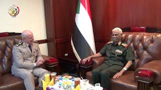 الفريق محمد فريد يعود إلى أرض الوطن بعد انتهاء زيارته للسودان