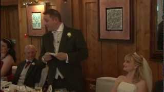 The Groom's Musical Wedding Speech
