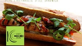 Vietnamese Chicken Sandwich (stevescooking)