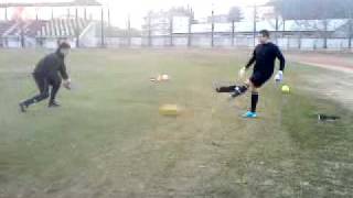 Goalkeeper training (technical-reflex)