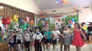 ДЕНЬ ПОБЕДЫ! ПРАЗДНИК В ДЕТСКОМ САДУ "РАДУГА"!!! ПЕСНЯ ПРО ДЕДУШКУ. ПЕСНЯ ПРО ВОЙНУ!!!