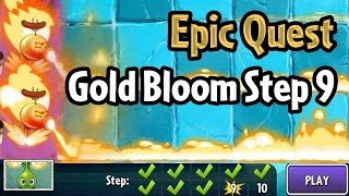 Plants vs Zombies 2 - Epic Quest: Rescue the Gold Bloom - Step 9