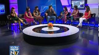Seg_ 4 - Prajwal with Suvarna girls - 25 Feb 2013 - Suvarna News