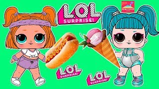 ЛОЛ ? КАФЕ на колесах набор для кукол Лол сюрприз LOL surprise Дом кукол