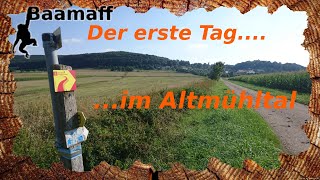 ?DER 1. TAG?️ - Trekking mit Hund auf dem "Altmühltal Panoramaweg"?