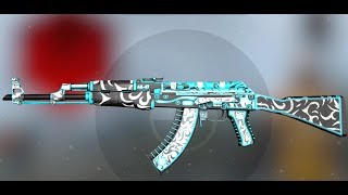 AK-47 | Снежный вихрь (Немного поношенное) - скин КС ГО