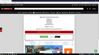 Agetel AG7 Flash File MT6572 6.0 Hang Logo FRP Reset Rom 80 Taka