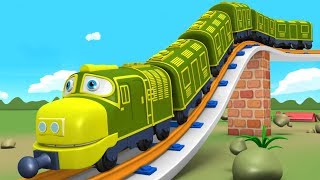 Thomas - Train Cartoon - Toy Train - Kids Videos for Kids - Toy Factory - Train Videos - JCB