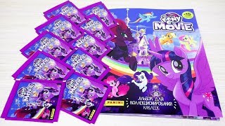 PANINI Мой маленький пони в кино. Обзор альбома и первые наклейки