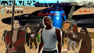 GTA San Andreas misterix mod los cazamitos parte 2: leatherface y jason