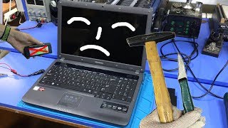 ОЖИВЛЕНИЕ МЕРТВЕЦА SAMSUNG R525 ИЛИ РЕМОНТ ПРИ ПОМОЩИ НОЖА И МОЛОТКА