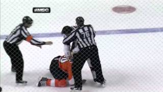 Kovalchuk, Schenn Fight