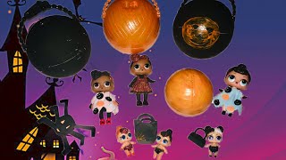 ДИАНА И ЕВА ХЭЛЛОУИН КУКЛЫ СЮРПРИЗ! HALLOWEEN