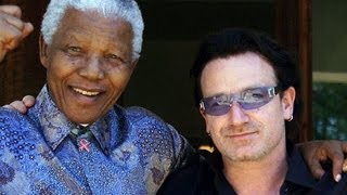 Bono discusses Nelson Mandela's wisdom and courage