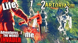 Dark Souls REMASTERED PvP: Patient Gank Spank & I Become The Ganker (AOTWI)