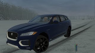 City Car Driving 1.5.4 | Jaguar F-Pace S 2017 |Custom Sound | Snow | +Download Link | 1080p