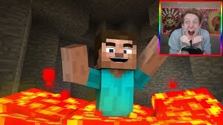 НУБ ПРОТИВ ЛАВА КАРТА В МАЙНКРАФТ КАК ВЫЖИТЬ НУБУ В MINECRAFT ЛОВУШКА ТРОЛЛИНГ МУЛЬТИК