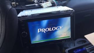 Замена штатной магнитолы в Toyota RAV4 второго поколения на Prology mdn-2640t