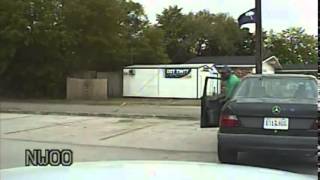 Dash cam video shows officer pursuing man before shooting