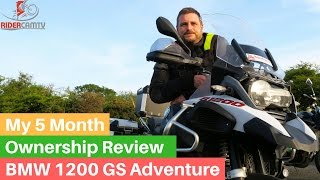 BMW 1200 GS Adventure 5 Month Owner Review