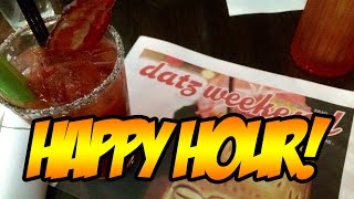 Happy Hour Cocktails - Datz Tampa Florida with Mariah Milano