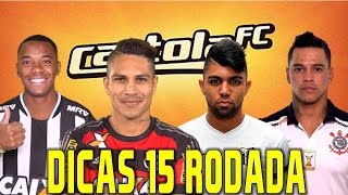 Dicas para 15° Rodada do Cartola FC 2016 | Muitos clássicos são dor de cabeça !!!