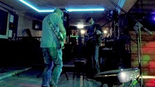Paul Strummer + Nye Parsons live jam Long Time Coming original song Horseshoe Wellingborough Dec '19
