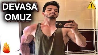 DEVASA OMUZ ANTRENMANI | KAPIDAN GEÇİRTMEYEN GENİŞ OMUZLAR !!