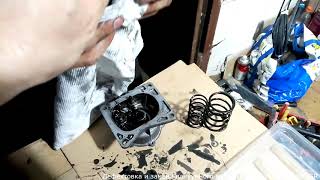 Дефектовка и замена вакуумного насоса RD28Ti Nissan Patrol GR
