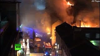 Nuevo incendio en Londres: los bomberos ya operan en la zona