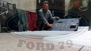 Empacando *Vestiduras Para Puertas* de Camionetas FORD 73-79.