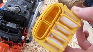 КРАШ-ТЕСТ видео Бензопила Husqvarna 550 XP