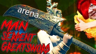 Dark Souls Remastered: Man Serpent Greatsword PvP - One Of The Best Strength Weapons!