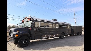 School bus conversion / Walk through