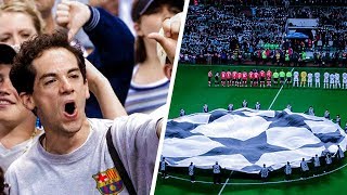 Por que os TORCEDORES do BARCELONA VAIAM o HINO da CHAMPIONS?