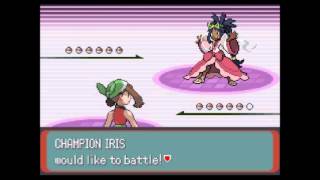 Pokemon Ruby Sapphire Emerald - Battle! Champion Iris