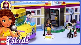 LEGO Friends Heartlake Performance School Build Review Silly Play - Kids Toys