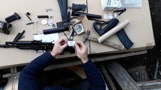 Проблема с установкой  Армакон монолит 3 Сайга 5 45 тюнинг замена приклада рукоятки